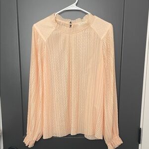 SEZANE - Elegant Peach Blouse